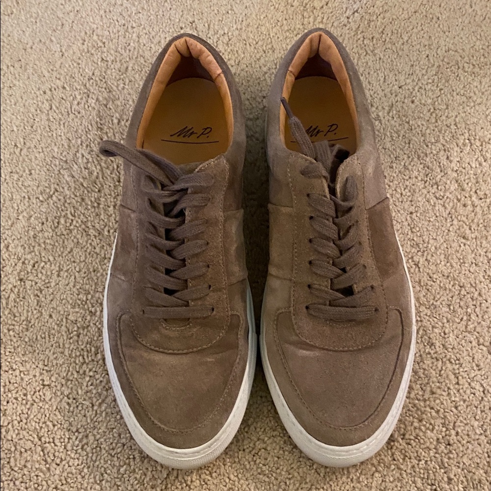 Casual Brown Suede Sneakers
